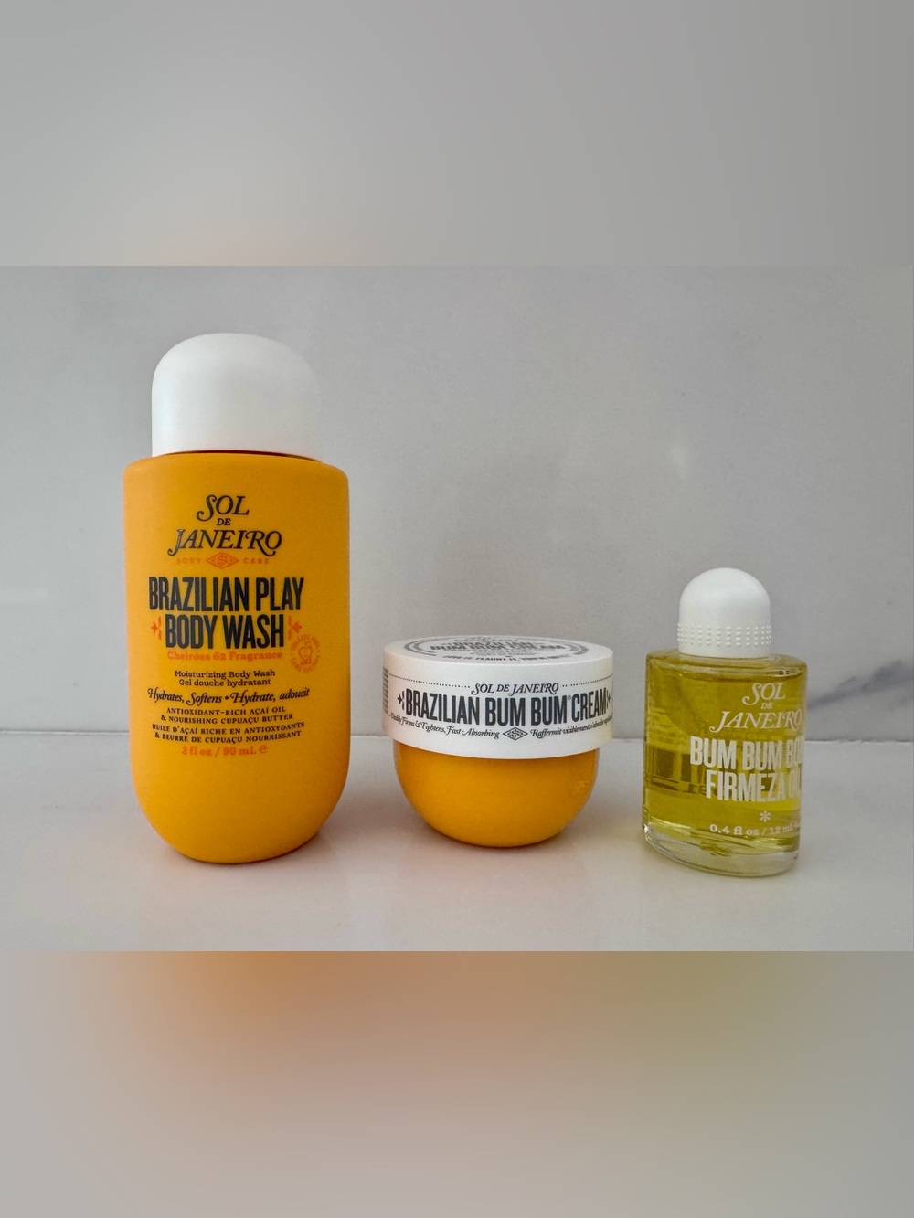 NWT Sol De Janeiro Travel Body Set